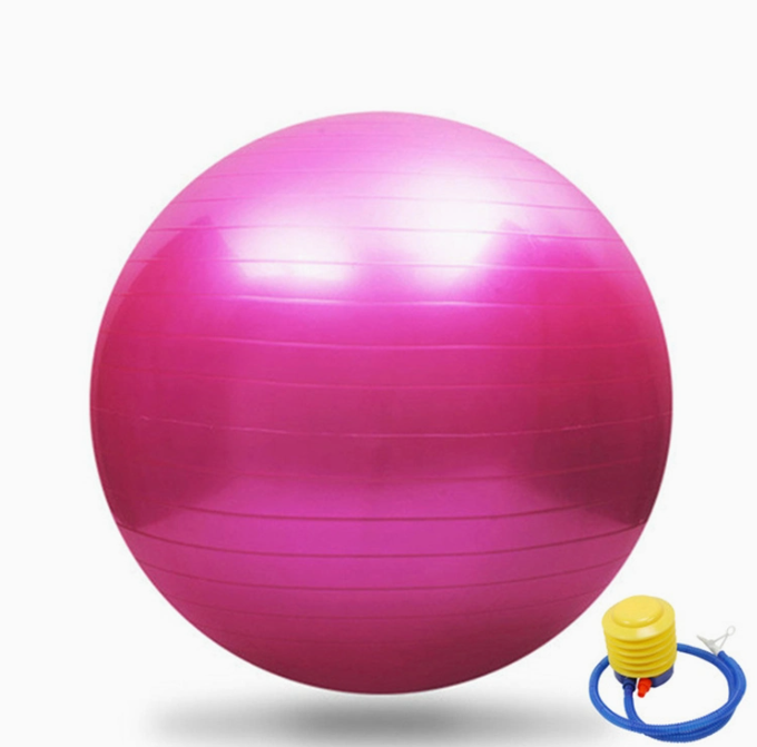 Ausrüstung zum Verkauf Gym Pilates Ball mit Logo Übung Balance Yoga Ball 25 cm 50 cm 65 cm Pilates Ball