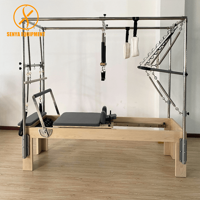 Holz Cadillac mit Reformer Pilates Reformer mit Full Tower für Studiotraining