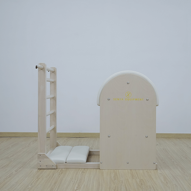 Buchen-Ahornholz-Pilates-Leiterfass zur Auswahl von OEM- und ODM-Unterst&uuml;tzung